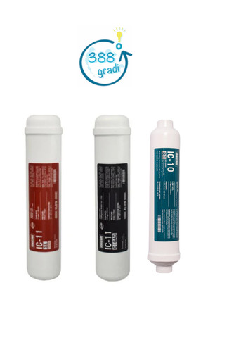 Kit filters 10 inch - 3, 12+10