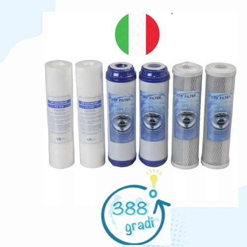 Kit filtri cartucce - 6,